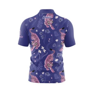Alternative view of Floral Tiger Fast Track CoolWick Bowling Jersey