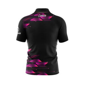 Alternative view of Sunset Luxury Strikes Fast Track CoolWick Bowling Jersey