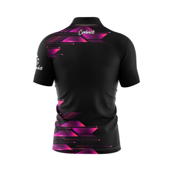 Sunset Luxury Strikes Fast Track CoolWick Bowling Jersey - Image 2