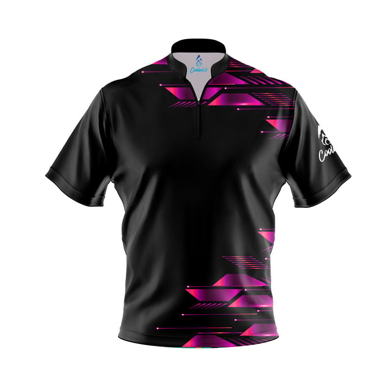 Sunset Luxury Strikes Fast Track CoolWick Bowling Jersey