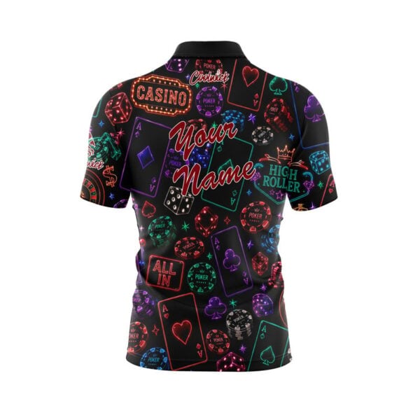 Lucky Streak Fast Track CoolWick Bowling Jersey - Image 3