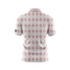 CoolWick Valentine's Argyle Everyday Button Polo - Image 2