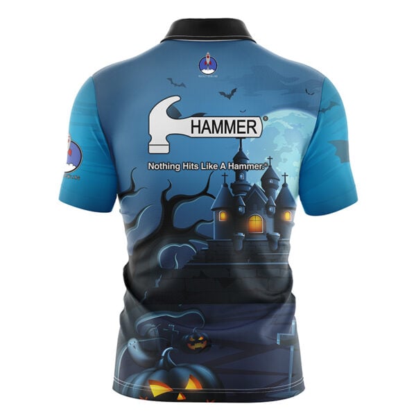 Hammer Harvest Haunt Rocket Bowling Jersey - Image 2