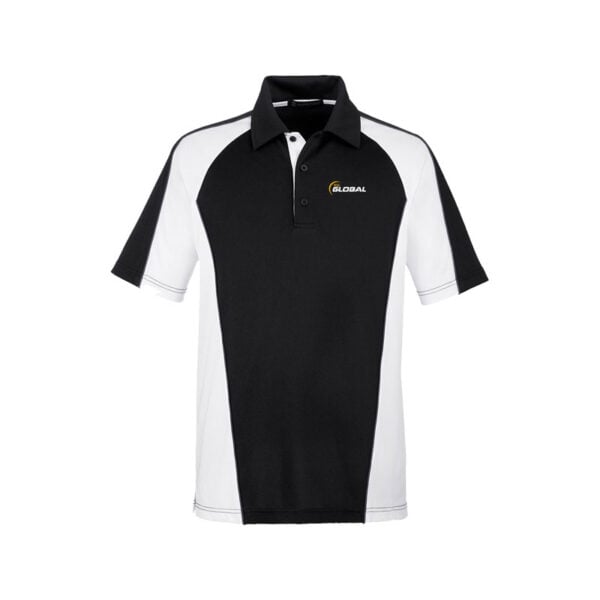 900 Global Men's Colorblock Snag Protection Bowling Polo - Image 4