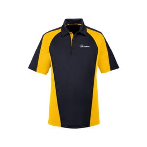 900 Global Men's Colorblock Snag Protection Bowling Polo