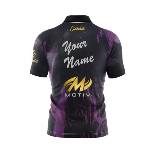 Motiv Jackal Ghost V2 Fast Track CoolWick Bowling Jersey - Image 3