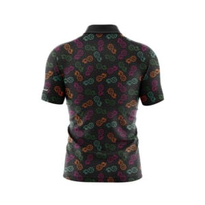 Alternative view of CoolWick Pineapple Tropics Everyday Button Polo