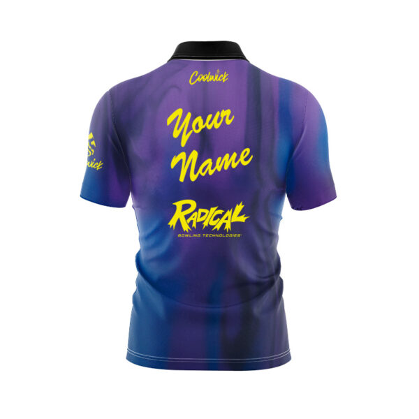Radical Evil Eye Pearl Fast Track CoolWick Bowling Jersey - Image 3