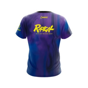 Alternative view of Radical Evil Eye Pearl Semi-Custom CoolWick Bowling Jersey