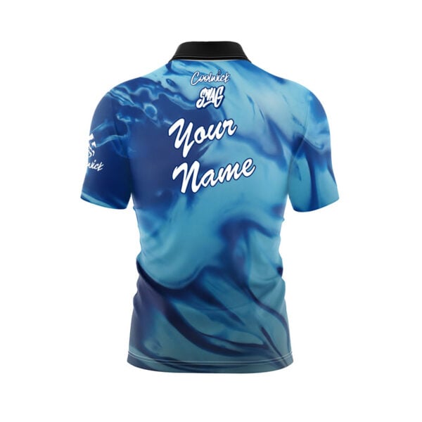 SWAG Unknown Solid Fast Track CoolWick Bowling Jersey - Image 3