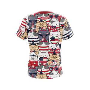 Alternative view of American Kitties Semi-Custom CoolWick Bowling Jersey