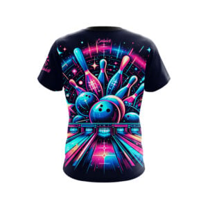 Alternative view of Astro Pins Semi-Custom CoolWick Bowling Jersey