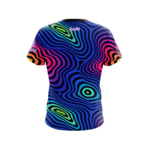 Alternative view of Electric Eclipse Semi-Custom CoolWick Bowling Jersey