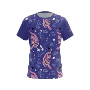 Floral Tiger Semi-Custom CoolWick Bowling Jersey