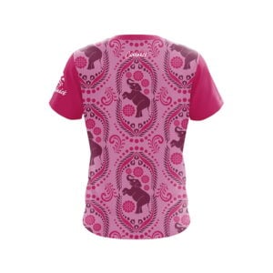 Alternative view of Pink Tribe Semi-Custom CoolWick Bowling Jersey