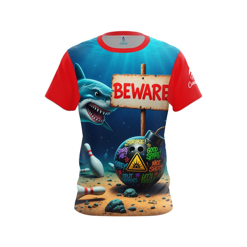 Sharking Semi-Custom CoolWick Bowling Jersey