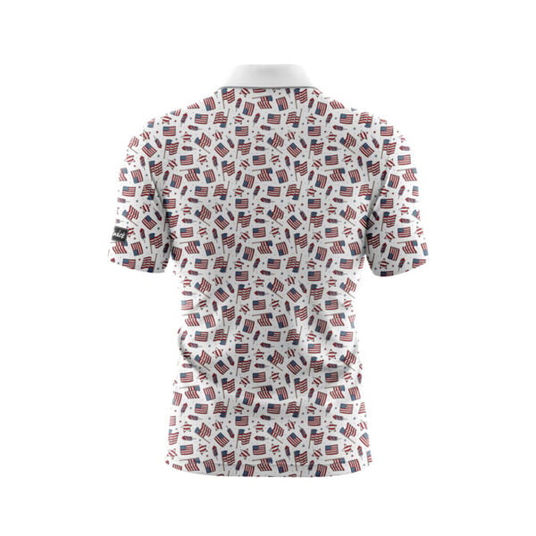 CoolWick Star Spangled Rockets Everyday Button Polo - Image 2