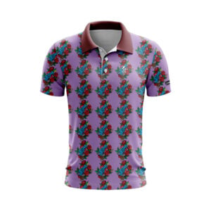 CoolWick Guns and Roses Everyday Button Polo