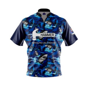 Hammer Shark Attack Rocket Bowling Jersey