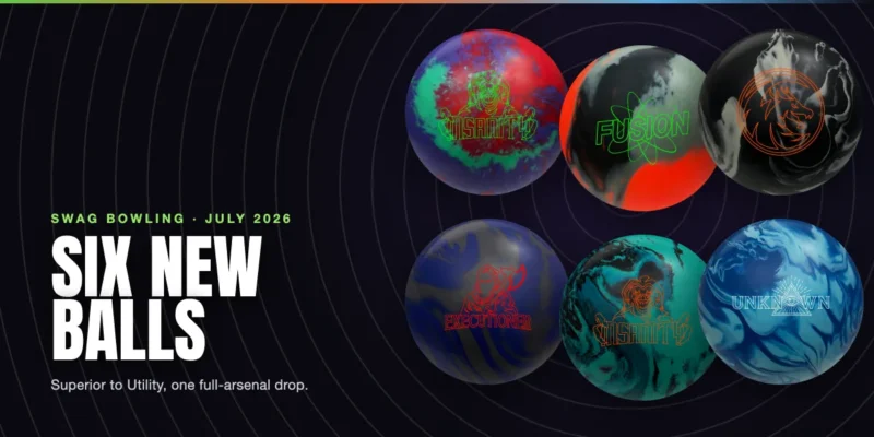 SWAG July 2026 new bowling balls: six new releases