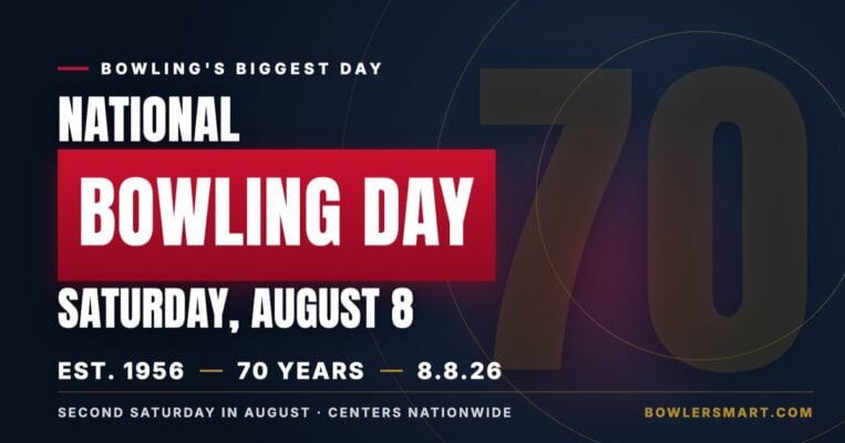 National Bowling Day 2026 is Saturday, August 8: 70 years of bowling's biggest day, est. 1956