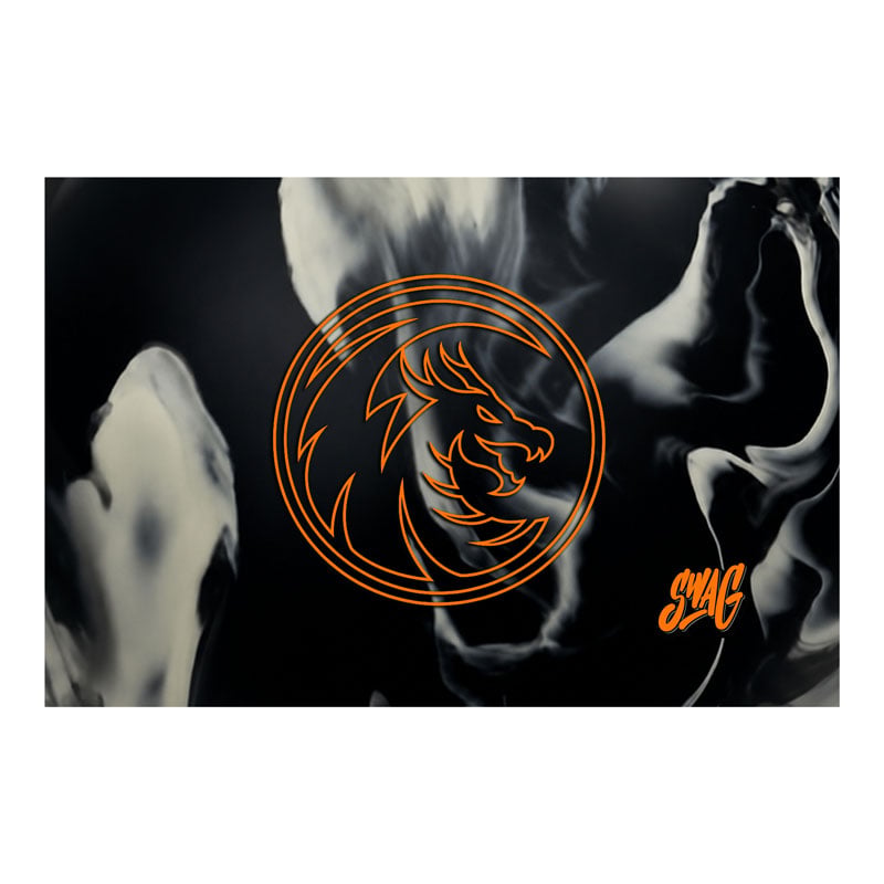 SWAG Black Dragon Hybrid Bowling Towel