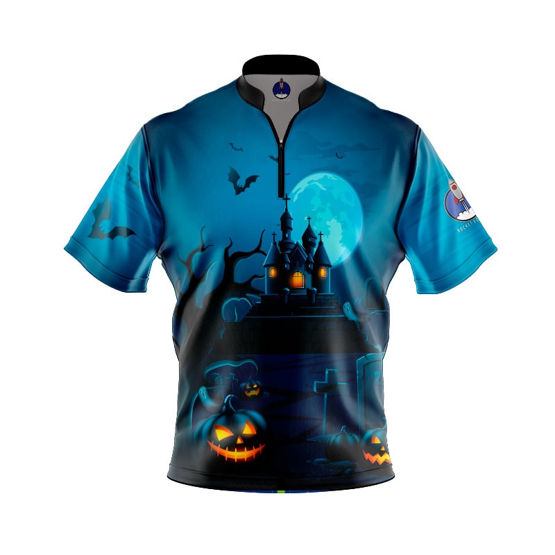 Plain Harvest Haunt Rocket Bowling Jersey