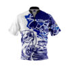 Plain Tidal Strike Rocket Bowling Jersey