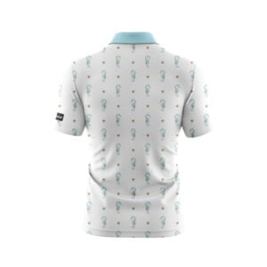 Alternative view of CoolWick Seahorses Everyday Button Polo
