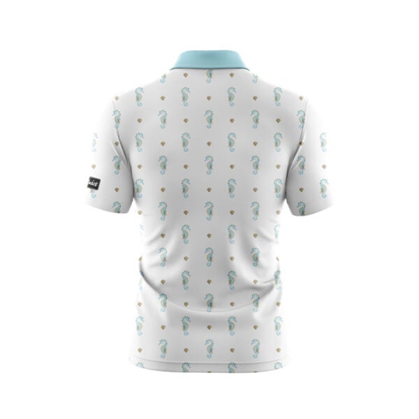 CoolWick Seahorses Everyday Button Polo - Image 2