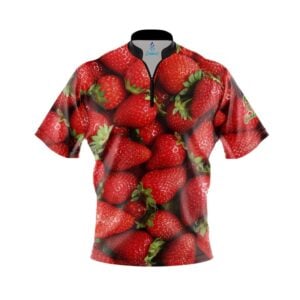 Strawberries Fast Track CoolWick Bowling Jersey