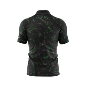 Alternative view of CoolWick Xenomorph Everyday Button Polo