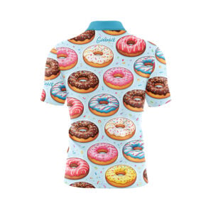 Alternative view of Blue Doughnut Fast Track CoolWick Bowling Jersey