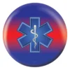EMS Symbol bowling ball front