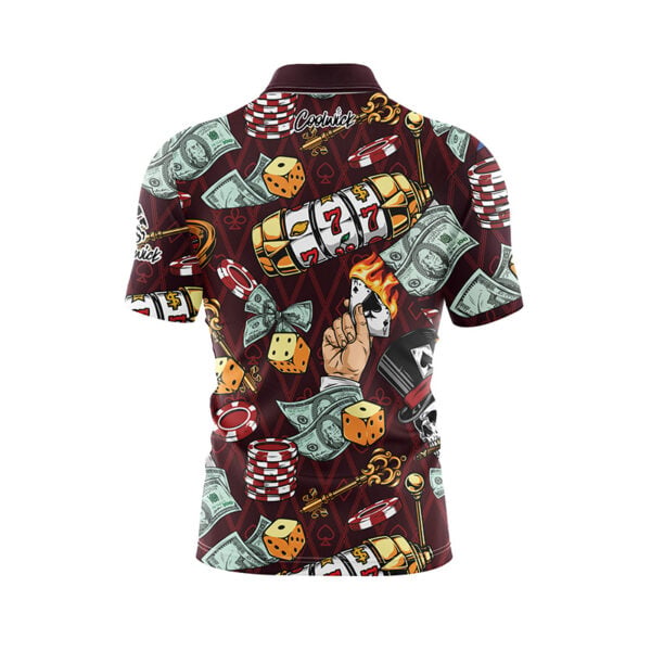 Fortune and Flames Fast Track CoolWick Bowling Jersey - Image 2