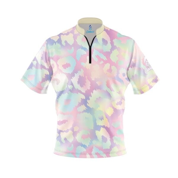 Holographic Leopard Fast Track CoolWick Bowling Jersey