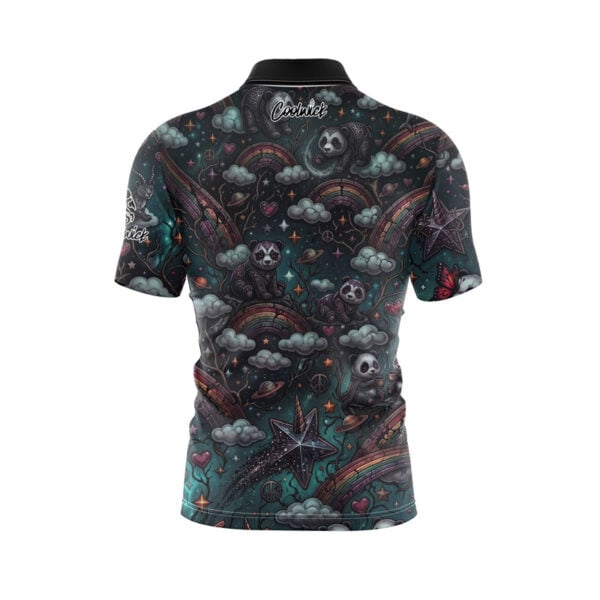 Midnight Pandamonium Fast Track CoolWick Bowling Jersey - Image 2