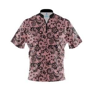 Pink Lace Fast Track CoolWick Bowling Jersey
