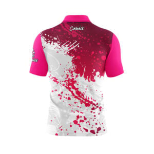 Alternative view of Pink Ocean Spray Fast Track CoolWick Bowling Jersey