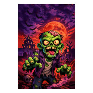 Plain Moonlight Mayhem Bowling Towel