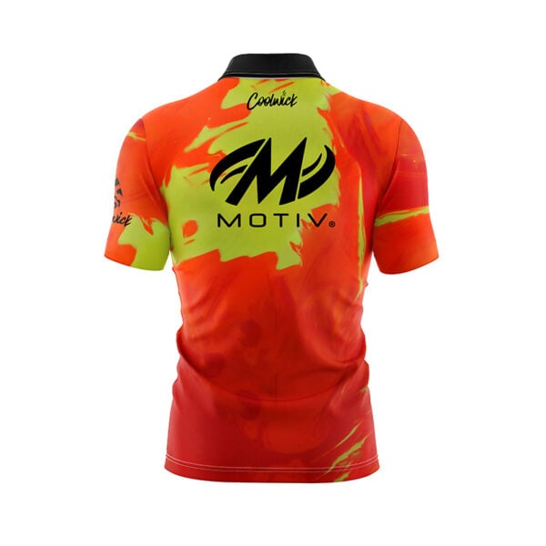 Motiv Forge Fuel Fast Track CoolWick Bowling Jersey - Image 2