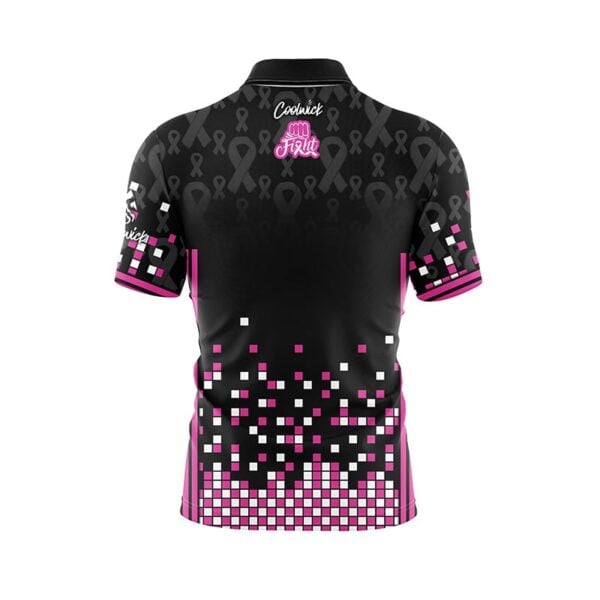 Pixel by Pink Fast Track CoolWick Bowling Jersey - Image 2