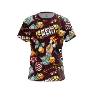 Fortune and Flames Semi-Custom CoolWick Bowling Jersey