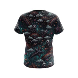 Alternative view of Midnight Pandamonium Semi-Custom CoolWick Bowling Jersey