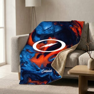 Storm Equinox Hybrid Sherpa Lined Throw Blanket
