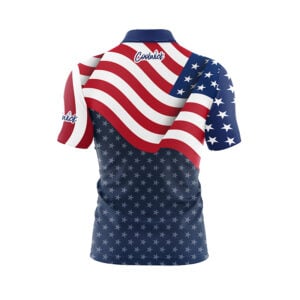 Alternative view of USA Freedom Fast Track CoolWick Bowling Jersey