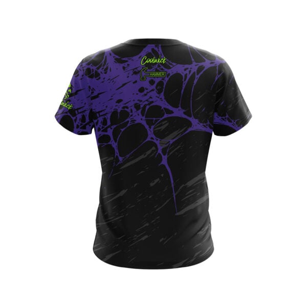 Hammer Black Widow Relic Semi-Custom CoolWick Bowling Jersey - Image 2