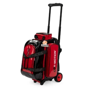 GENESIS SLEEK GLOSS 2 BALL ROLLER BLACK/RED