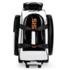 Genesis Sleek Gloss 2 Ball Double Roller White Black Bowling Bag