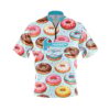 Hammer Blue Doughnut Quick Ship CoolWick Sash Zip Bowling Jersey